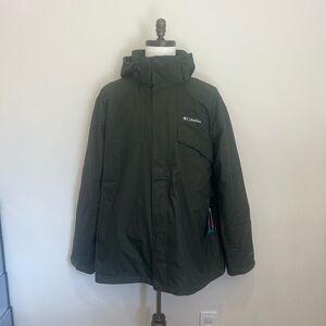 NWT $210 Columbia Mens Bugaboo III Fleece Interchange 3-in-1 Jacket Olive Big 2X